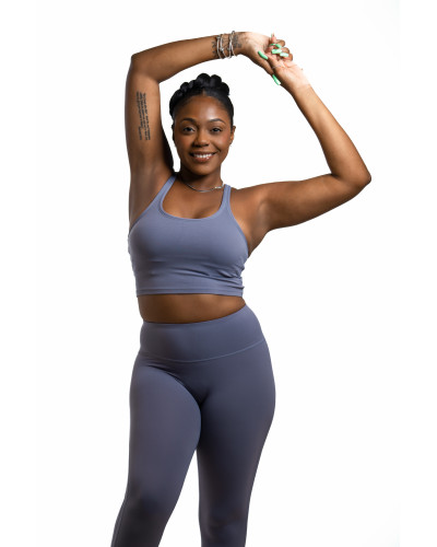 Model is wearing size medium