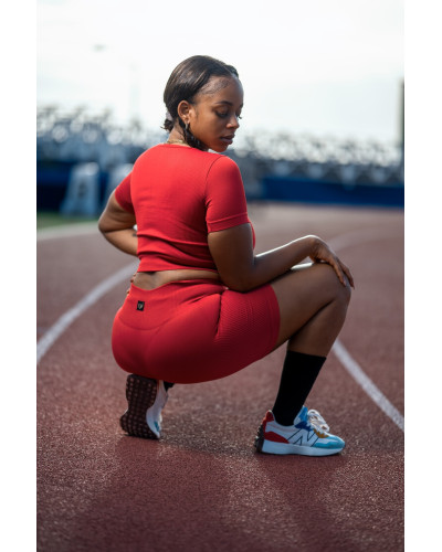 Model is wearing size medium